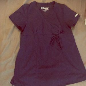 Grey’s Anatomy maternity scrub top
